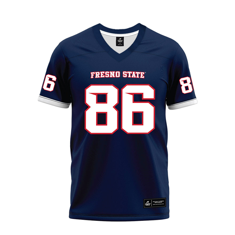 Fresno State - NCAA Football : Gavin Correia - Blue Premium Football Jersey-0