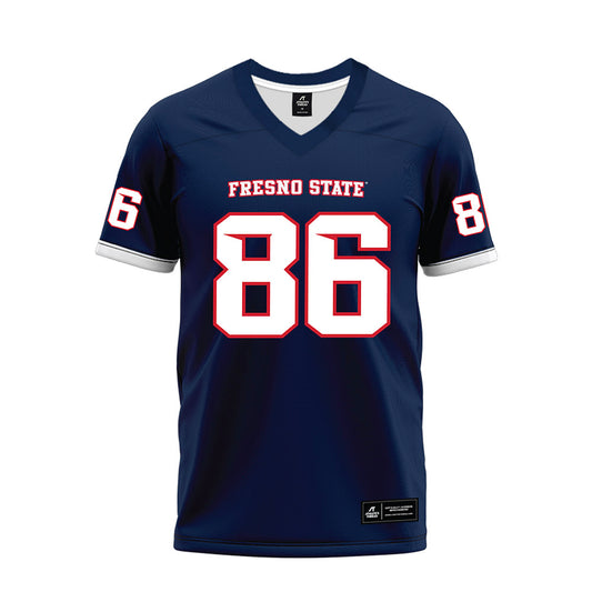 Fresno State - NCAA Football : Gavin Correia - Blue Premium Football Jersey-0