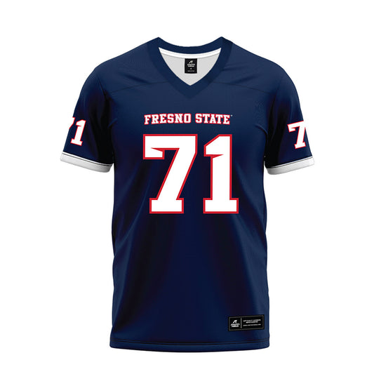 Fresno State - NCAA Football : Rolan Fullwood - Blue Premium Football Jersey-0
