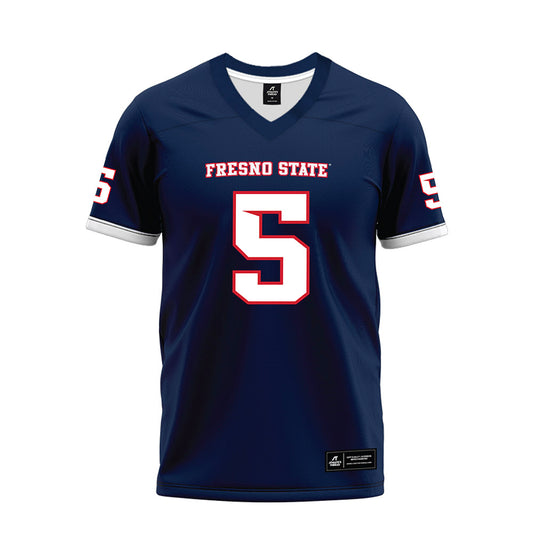 Fresno State - NCAA Football : Josiah Freeman - Blue Premium Football Jersey-0