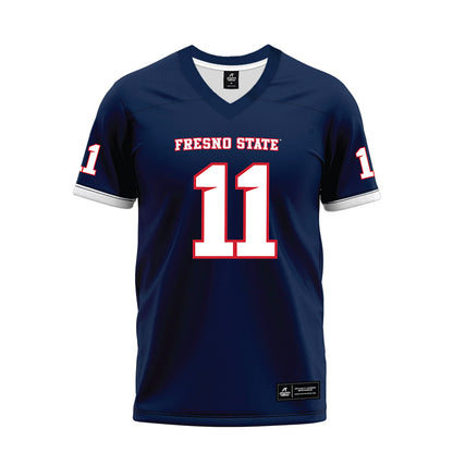 Fresno State - NCAA Football : Jayon Farrar - Blue Premium Football Jersey-0