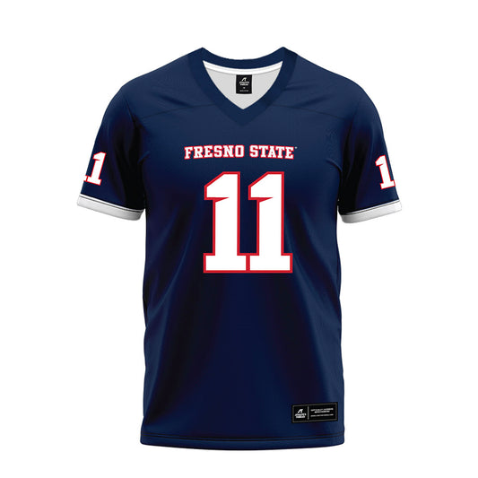 Fresno State - NCAA Football : Jayon Farrar - Blue Premium Football Jersey-0