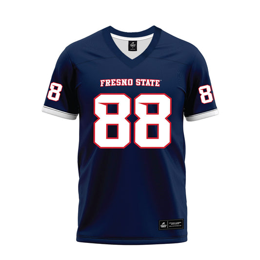 Fresno State - NCAA Football : Dallas Gaius-Anyaegbu - Blue Premium Football Jersey-0
