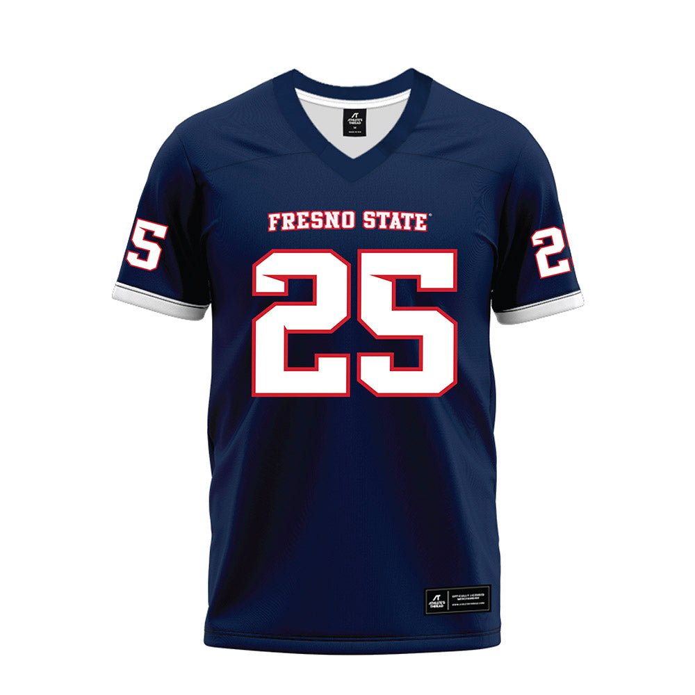 Fresno State - NCAA Football : Keynan Cotton - Blue Premium Football Jersey-0
