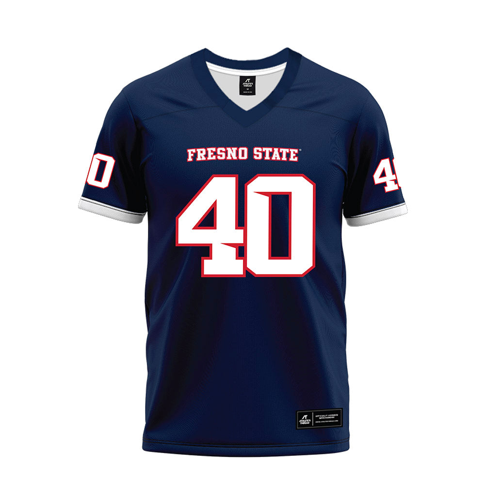 Fresno State - NCAA Football : Jaydon Sutko - Blue Premium Football Jersey-0