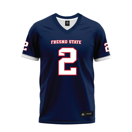 Fresno State - NCAA Football : Rayshon Luke - Blue Premium Football Jersey-0