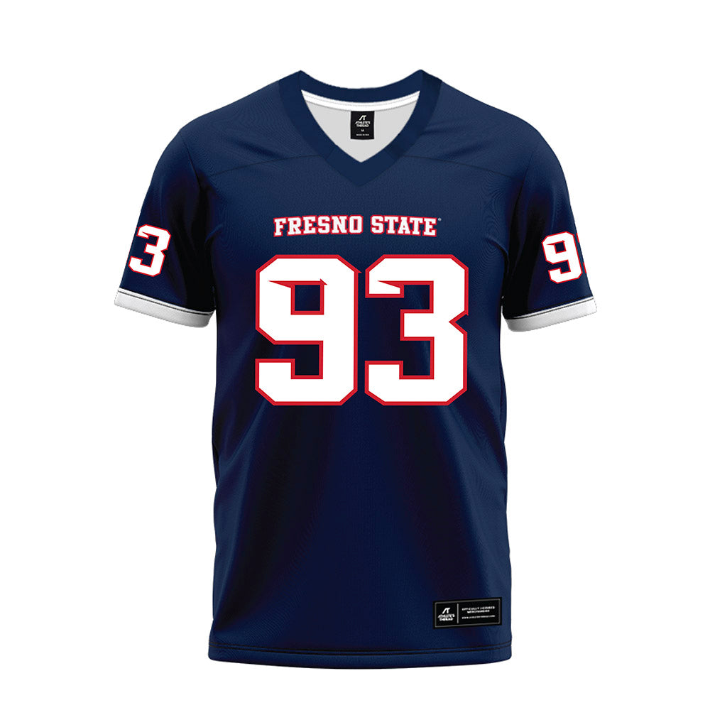 Fresno State - NCAA Football : Bryson Harrington - Blue Premium Football Jersey-0