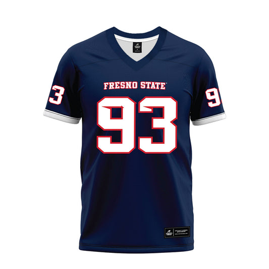 Fresno State - NCAA Football : Bryson Harrington - Blue Premium Football Jersey-0