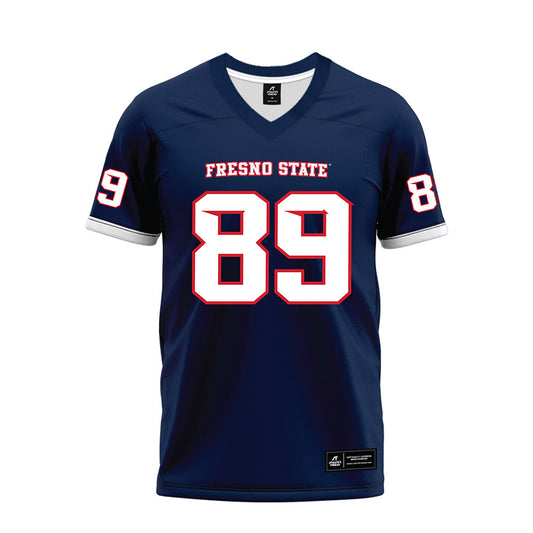 Fresno State - NCAA Football : Mordecai Hines - Blue Premium Football Jersey-0