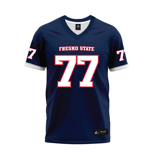 Fresno State - NCAA Football : Toreon Penright - Blue Premium Football Jersey-0