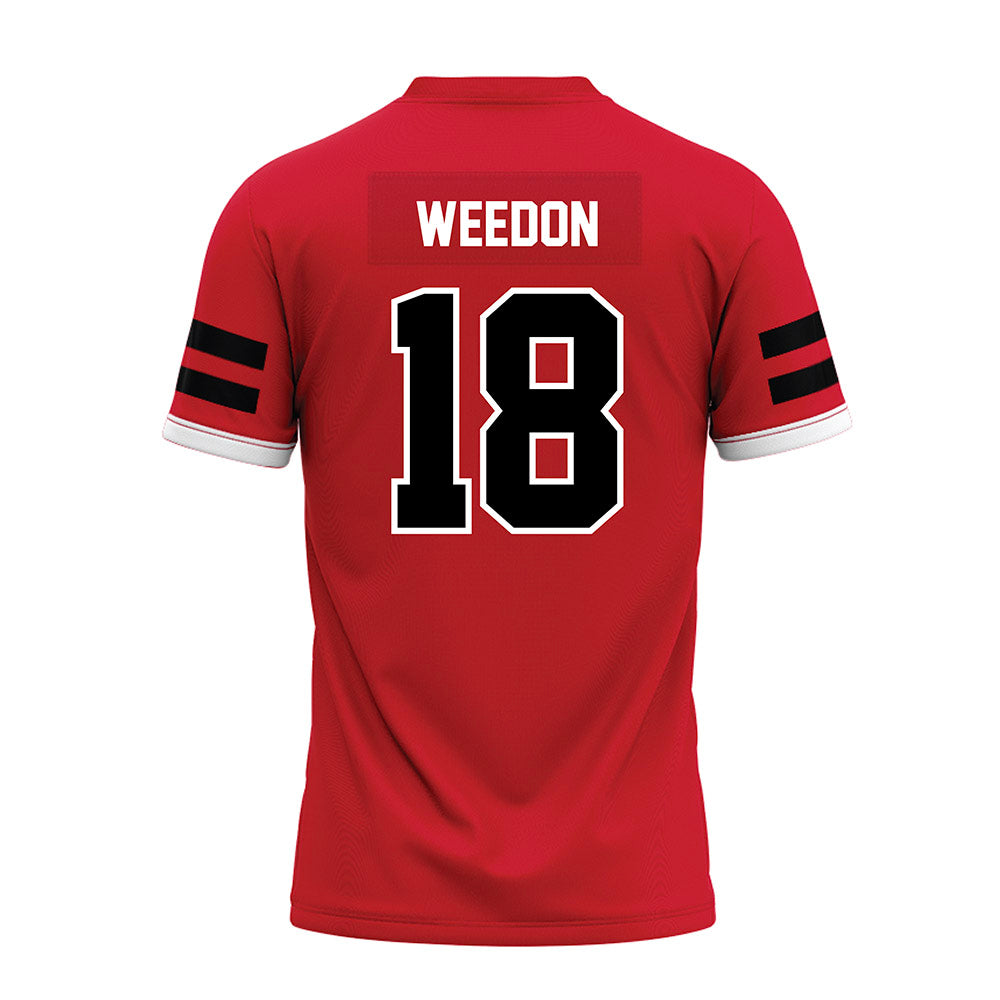 Arkansas State - NCAA Football : Malekhi Weedon - Premium Football Jersey-1