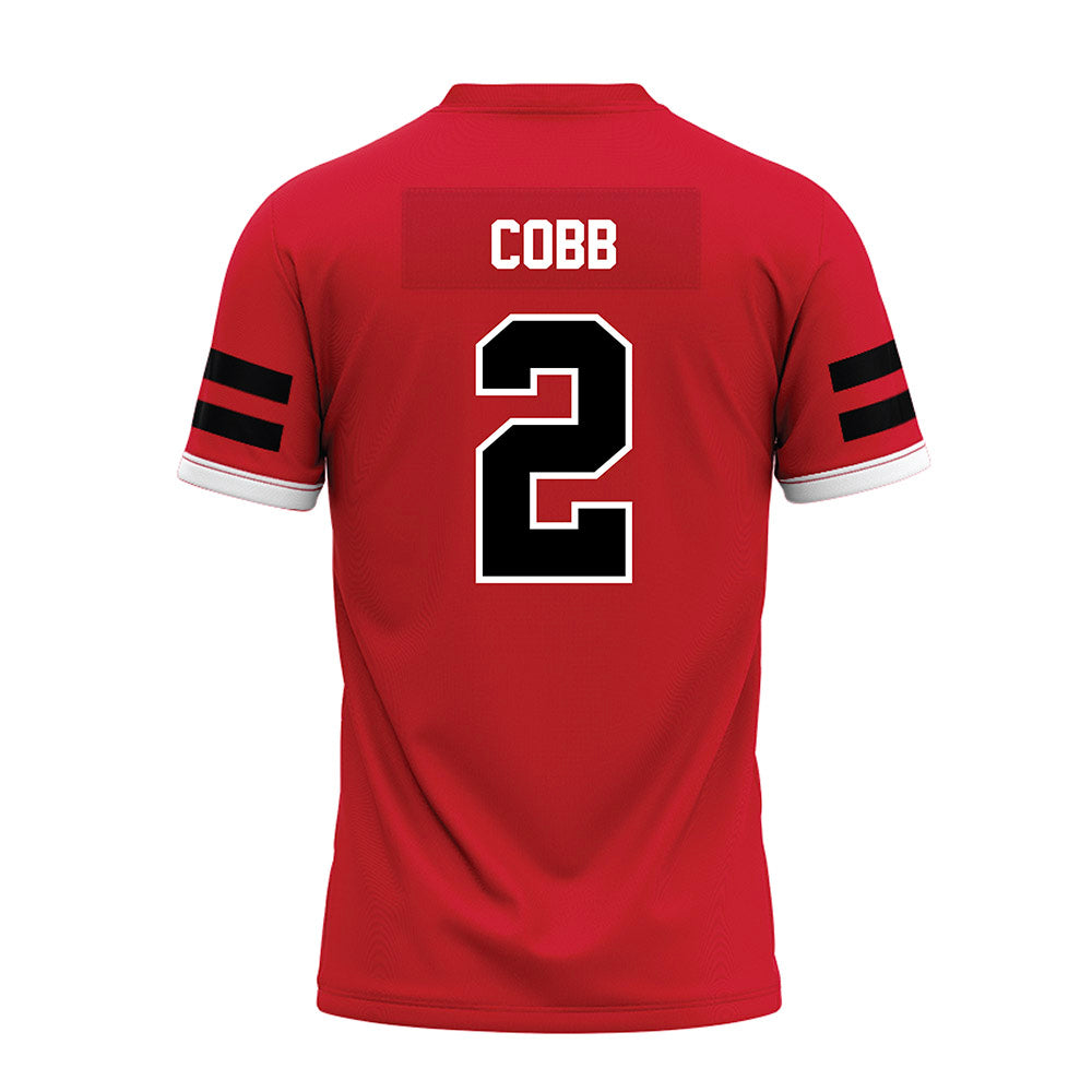 Arkansas State - NCAA Football : Chauncy Cobb - Premium Football Jersey-1