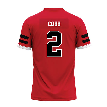 Arkansas State - NCAA Football : Chauncy Cobb - Premium Football Jersey-1