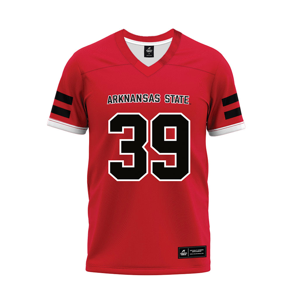Arkansas State - NCAA Football : Ethan Bowman - Premium Football Jersey-0
