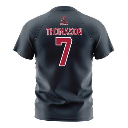 Alabama - NCAA Women's Soccer : Larkin Thomason - Grey Soccer Jersey-2