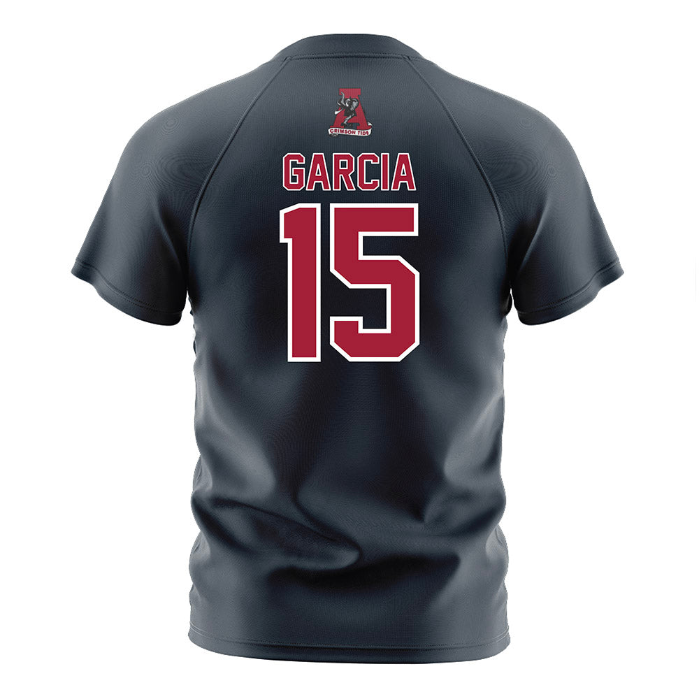Alabama - NCAA Women's Soccer : Kennedy Garcia - Grey Soccer Jersey-3
