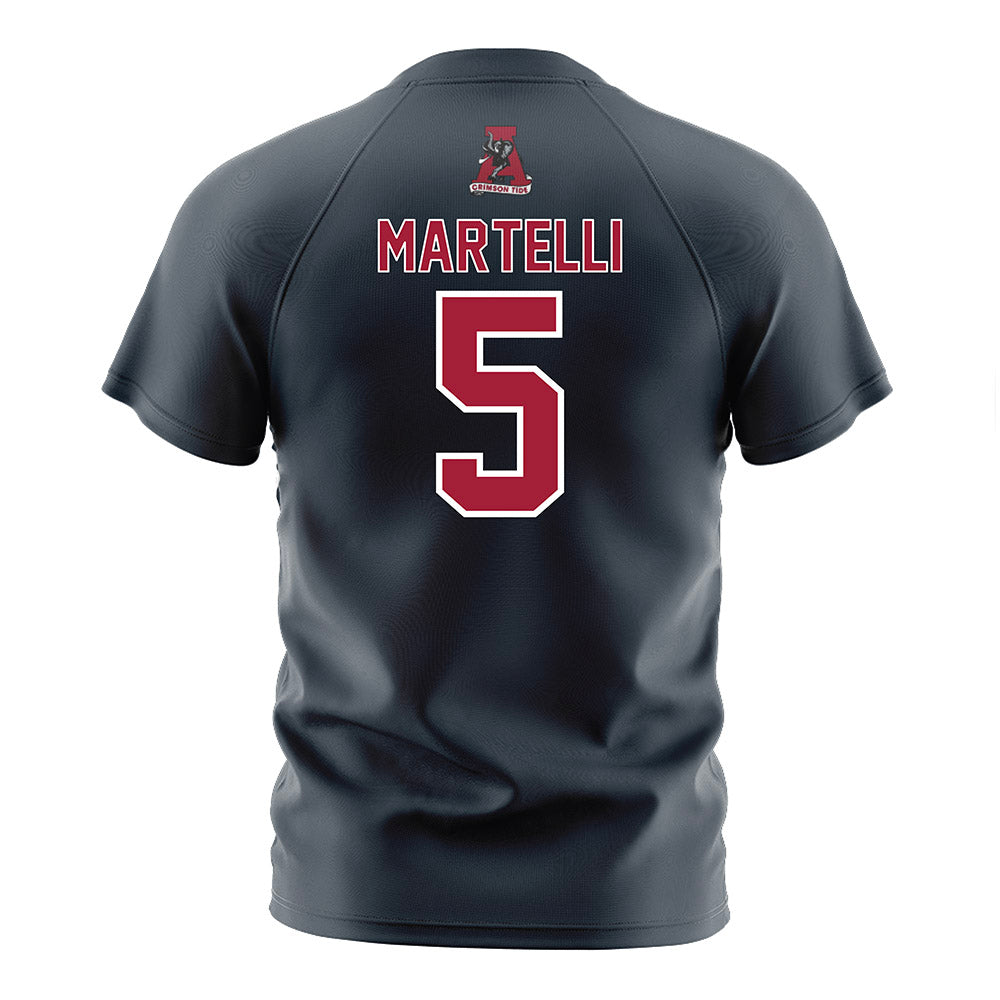 Alabama - NCAA Women's Soccer : Soph Martelli - Grey Soccer Jersey-2