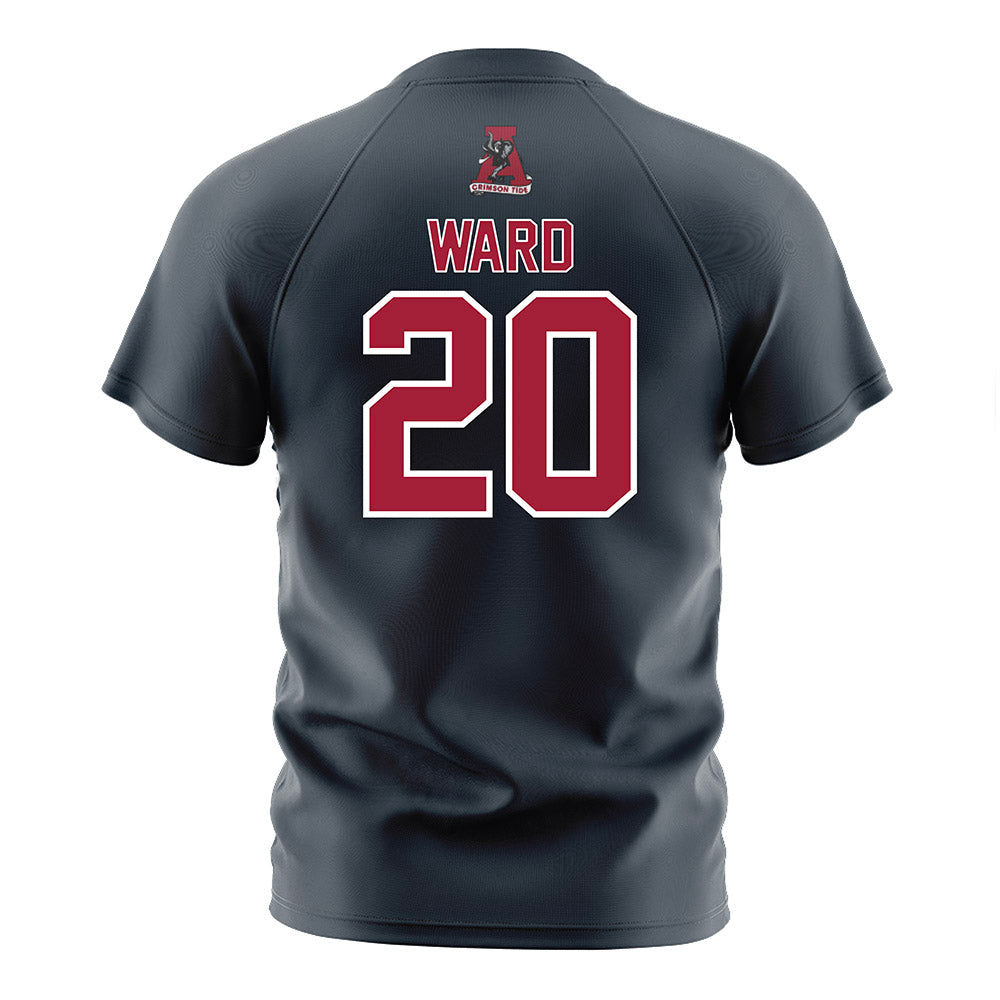 Alabama - NCAA Women's Soccer : Reece Ward - Grey Soccer Jersey-3
