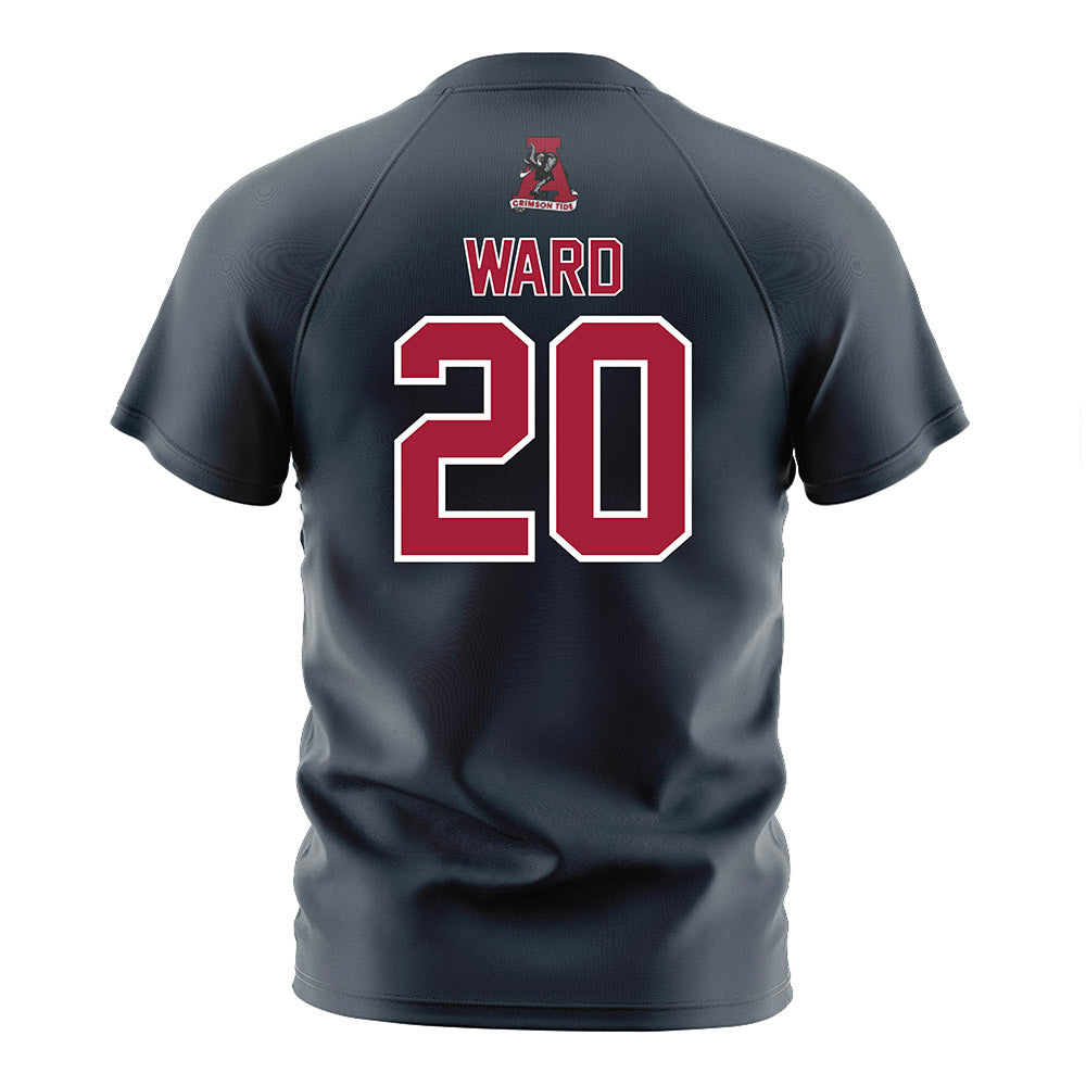 Alabama - NCAA Women's Soccer : Reece Ward - Grey Soccer Jersey-2