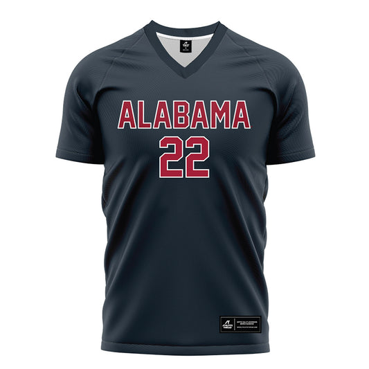 Alabama - NCAA Women's Soccer : Jurnee Vrobel - Grey Soccer Jersey-0