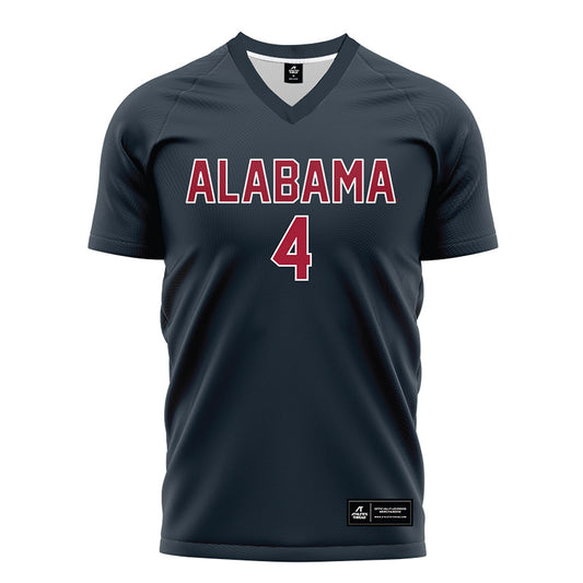 Alabama - NCAA Women's Soccer : Maison Smith - Grey Soccer Jersey-0