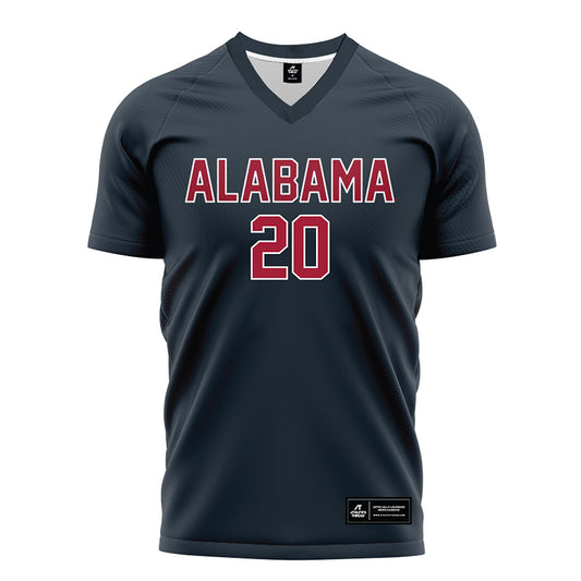 Alabama - NCAA Women's Soccer : Reece Ward - Grey Soccer Jersey-0