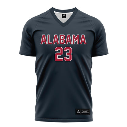 Alabama - NCAA Women's Soccer : Fiona Mahan - Grey Soccer Jersey-1
