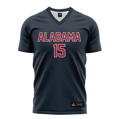 Alabama - NCAA Women's Soccer : Kennedy Garcia - Grey Soccer Jersey-1