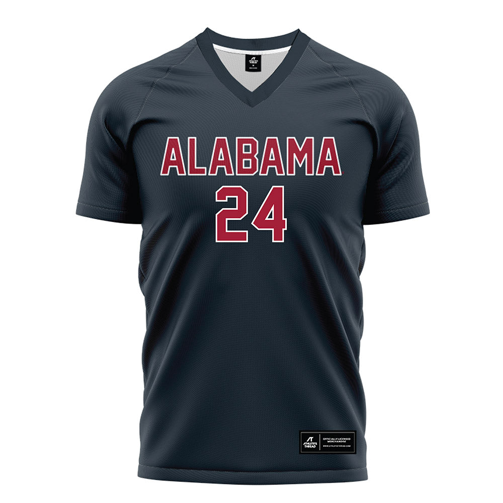 Alabama - NCAA Women's Soccer : Ulla Sharp - Grey Soccer Jersey-0