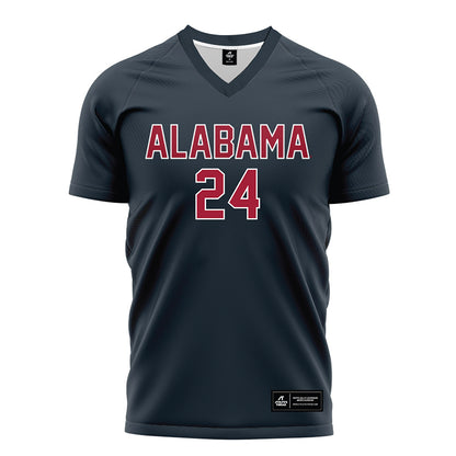 Alabama - NCAA Women's Soccer : Ulla Sharp - Grey Soccer Jersey-0