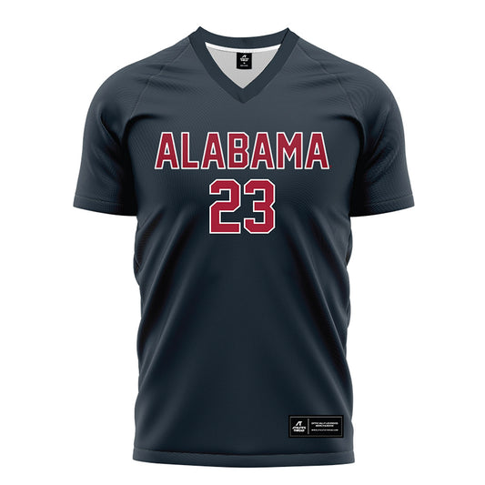 Alabama - NCAA Women's Soccer : Fiona Mahan - Grey Soccer Jersey-0