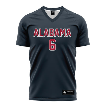 Alabama - NCAA Women's Soccer : Kiley Kukan - Grey Soccer Jersey-0