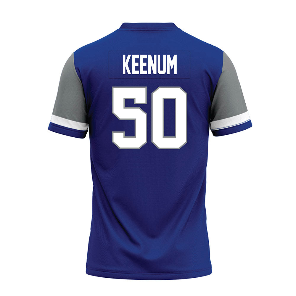 Memphis - NCAA Football : Koby Keenum - Blue Premium Football Jersey-1