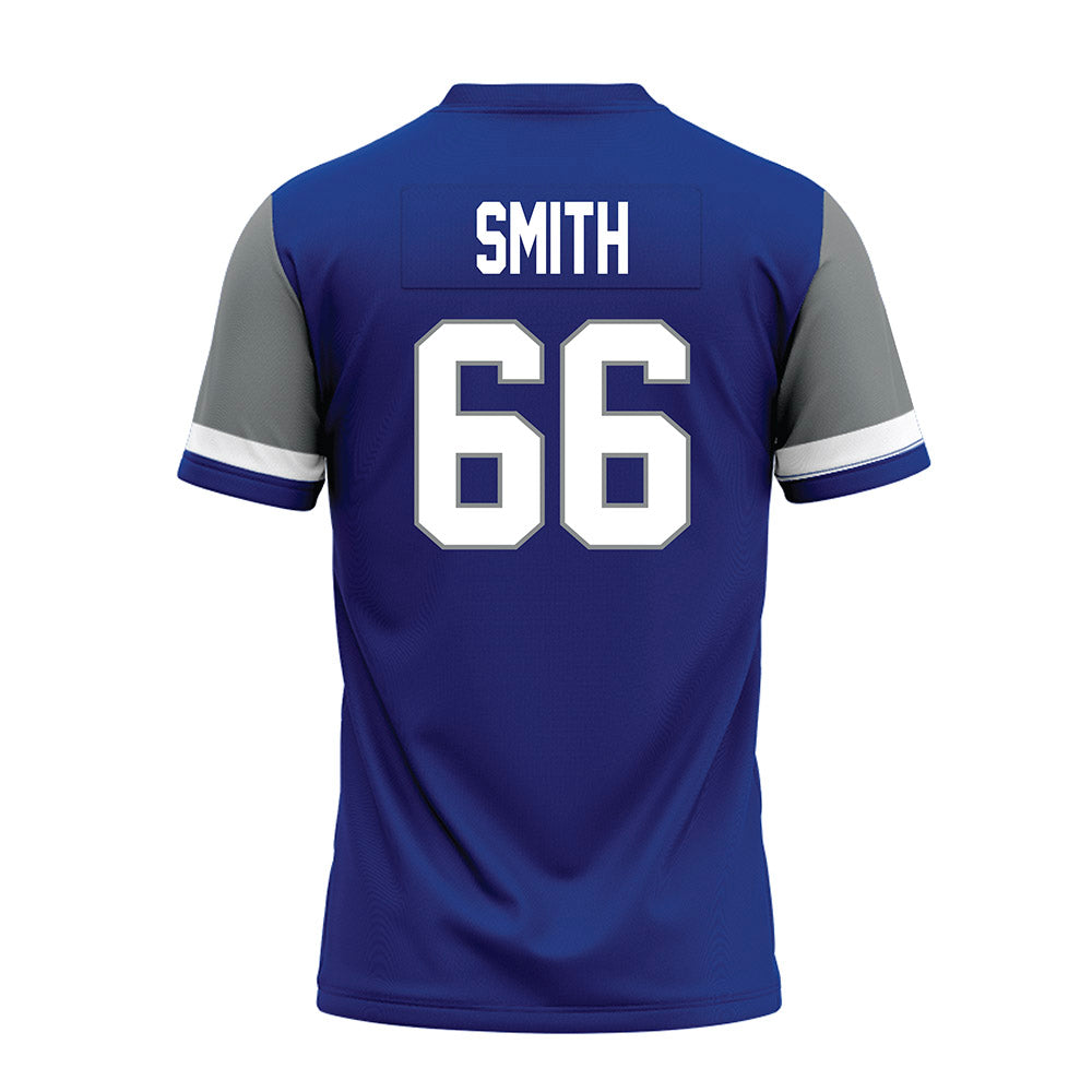 Memphis - NCAA Football : Carde Smith - Blue Premium Football Jersey-1