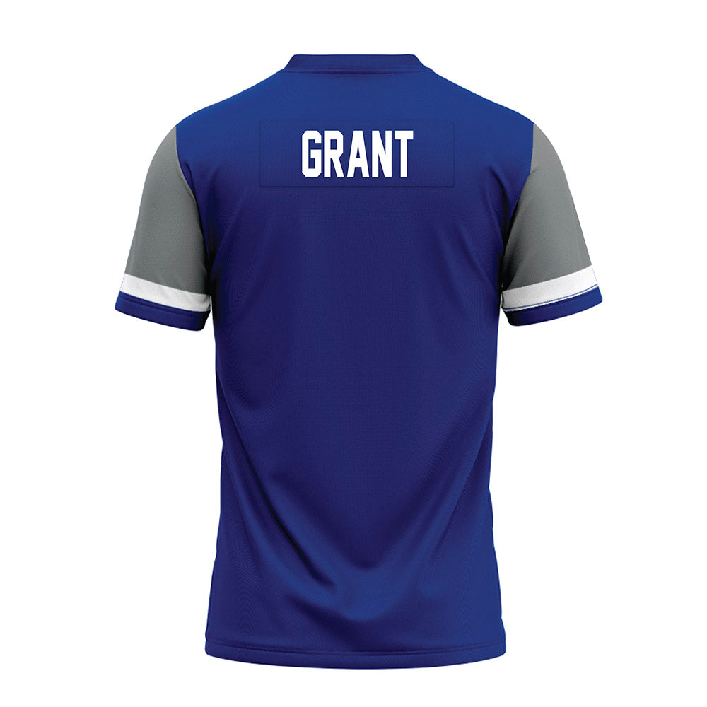 Memphis - NCAA Football : Brian Grant - Blue Premium Football Jersey-1