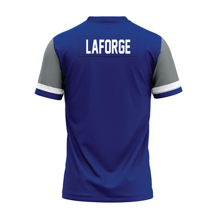 Memphis - NCAA Football : Philippe Laforge - Blue Premium Football Jersey-1