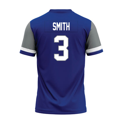 Memphis - NCAA Football : Dylan Smith - Blue Premium Football Jersey-1