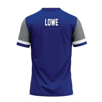 Memphis - NCAA Football : Devan Lowe - Blue Premium Football Jersey-1