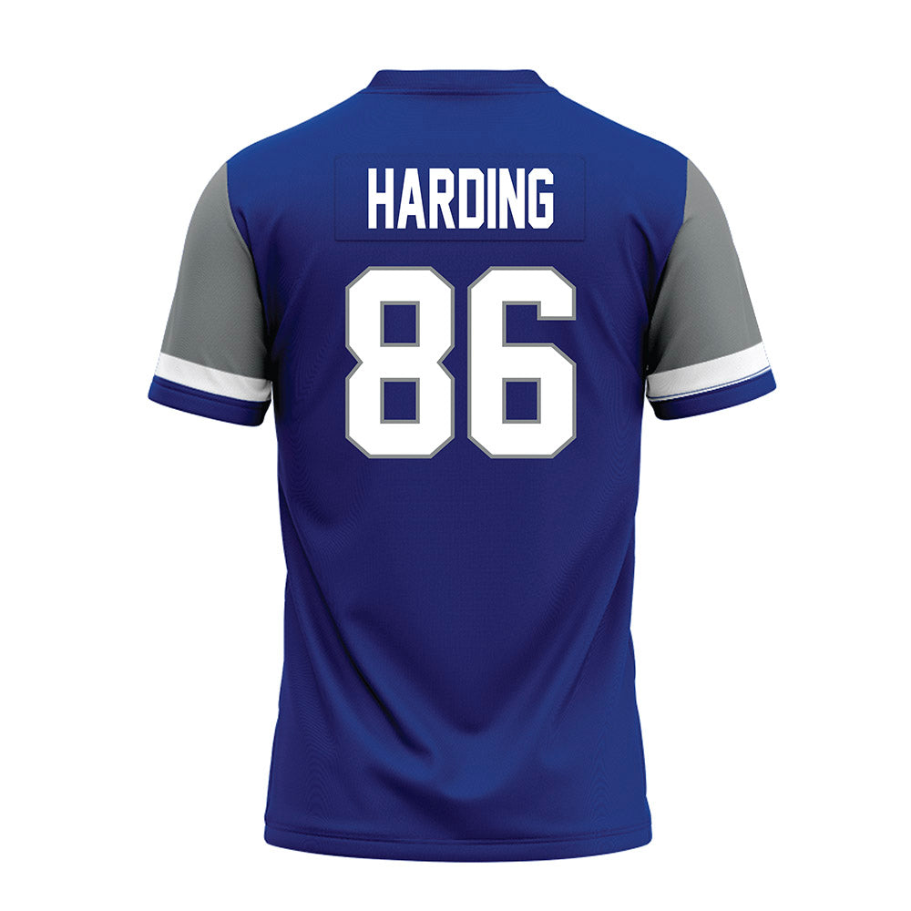 Memphis - NCAA Football : Jonathan Harding - Blue Premium Football Jersey-1