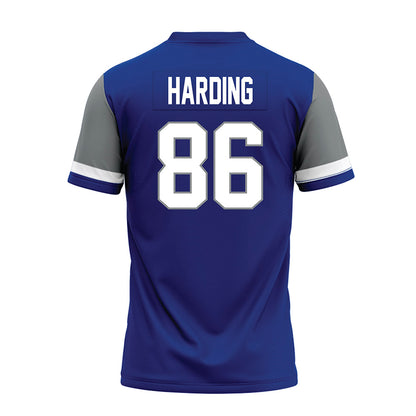 Memphis - NCAA Football : Jonathan Harding - Blue Premium Football Jersey-1