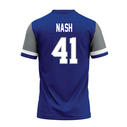 Memphis - NCAA Football : Tylon Nash - Blue Premium Football Jersey-1