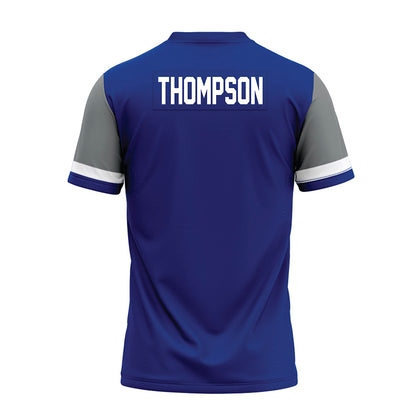 Memphis - NCAA Football : DeAngelo Thompson - Blue Premium Football Jersey-1