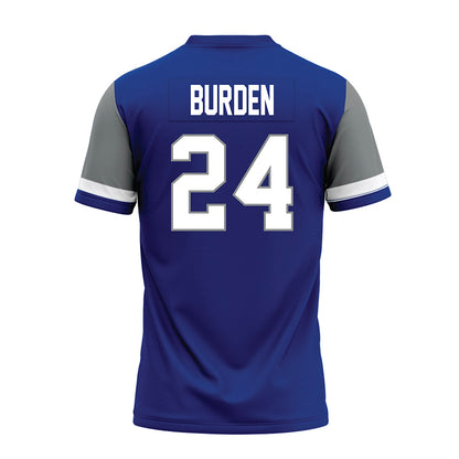 Memphis - NCAA Football : Nick Burden - Blue Premium Football Jersey-1