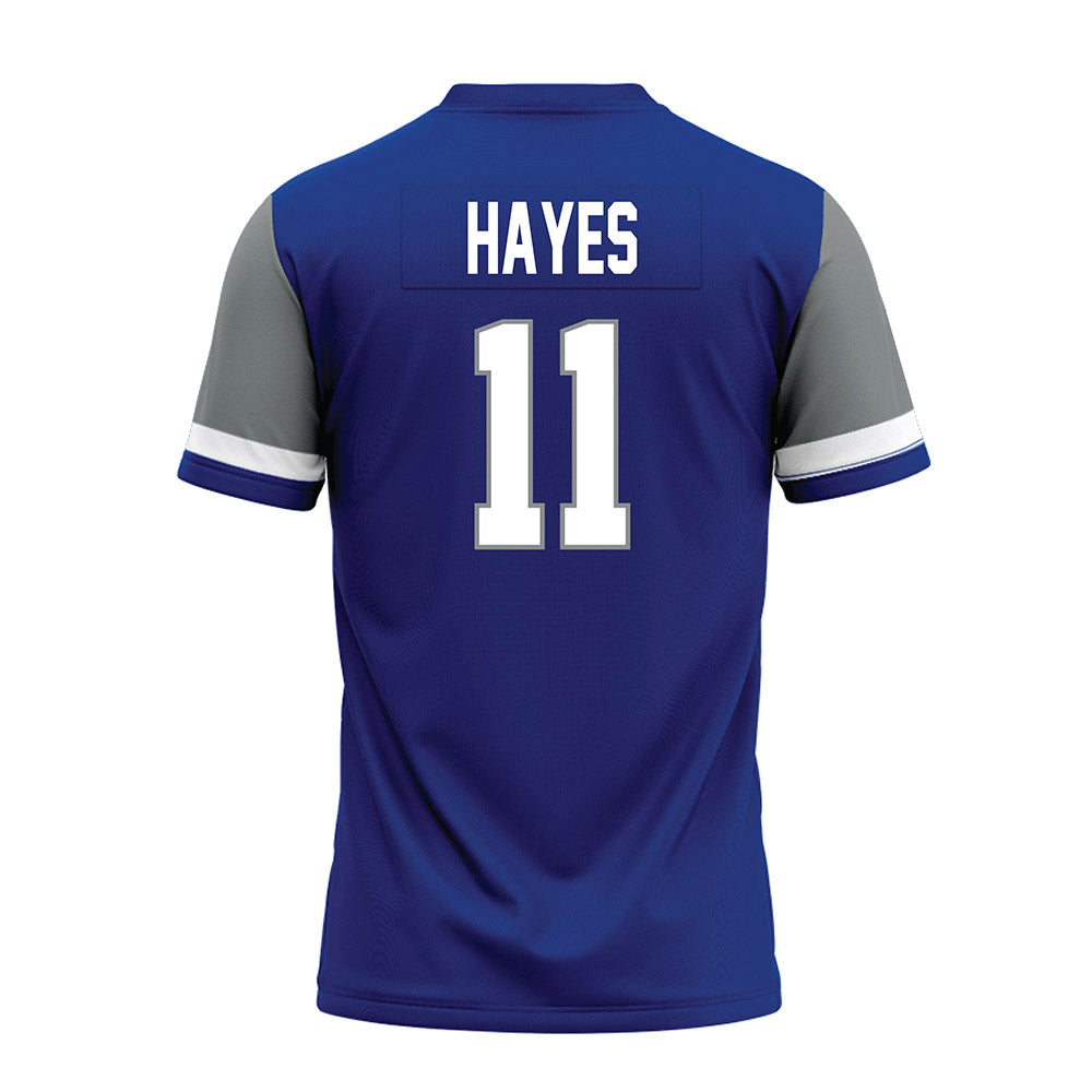 Memphis - NCAA Football : Jermane Hayes - Blue Premium Football Jersey-1