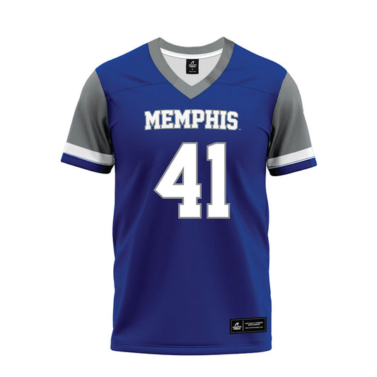 Memphis - NCAA Football : Tylon Nash - Blue Premium Football Jersey-0