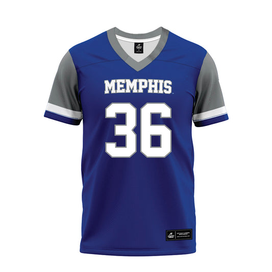Memphis - NCAA Football : Jamariez Robinson - Blue Premium Football Jersey-0