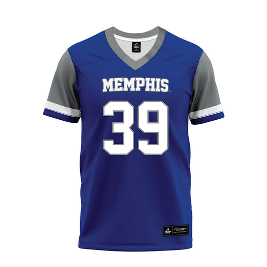 Memphis - NCAA Football : Gabriel Cepicky - Blue Premium Football Jersey-0