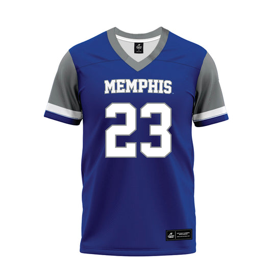Memphis - NCAA Football : Jayden Parrish - Blue Premium Football Jersey-0