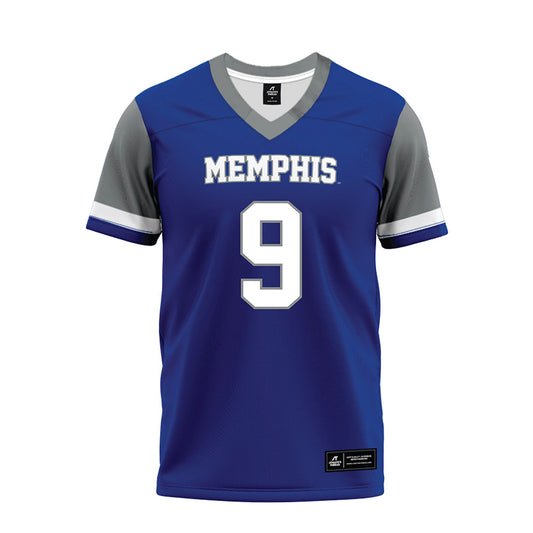 Memphis - NCAA Football : Denzel Gardner - Blue Premium Football Jersey-0
