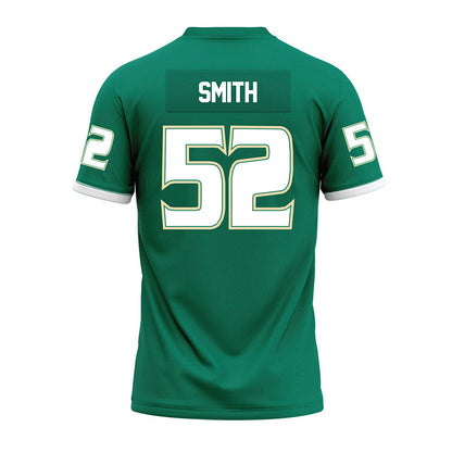 USF - NCAA Football : Christian Smith - Green Premium Football Jersey-1
